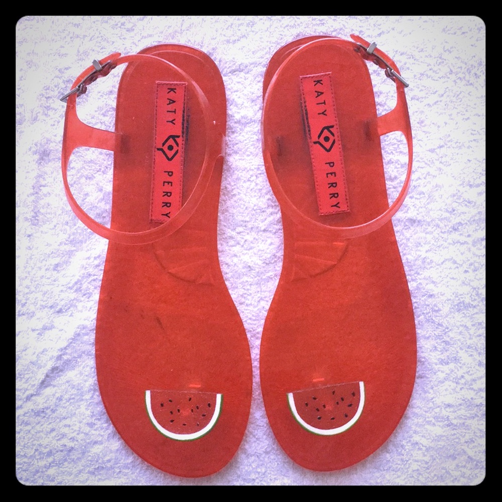 Katy Perry The Geli Watermelon Sandals